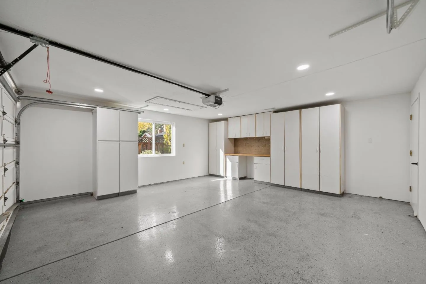 a view of empty room