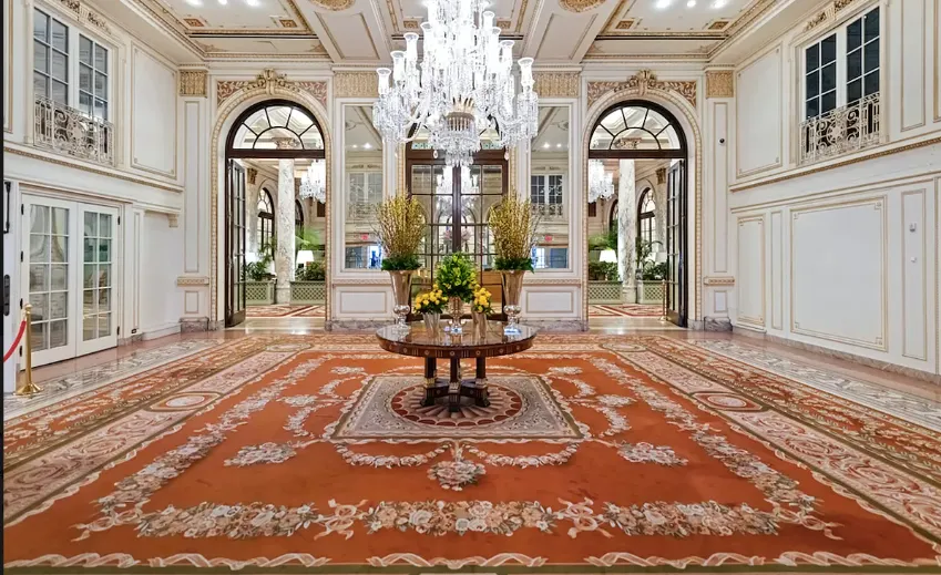 a view of a living room