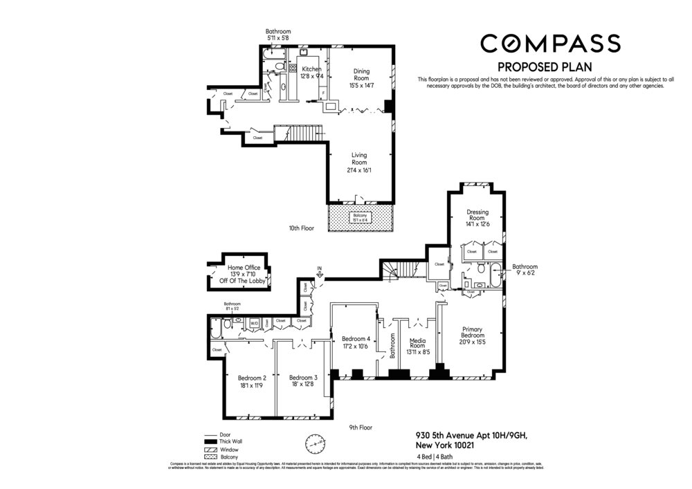 930 5th Avenue, Unit 10H/9GH Manhattan, NY 10021 - Photo 22 of 22