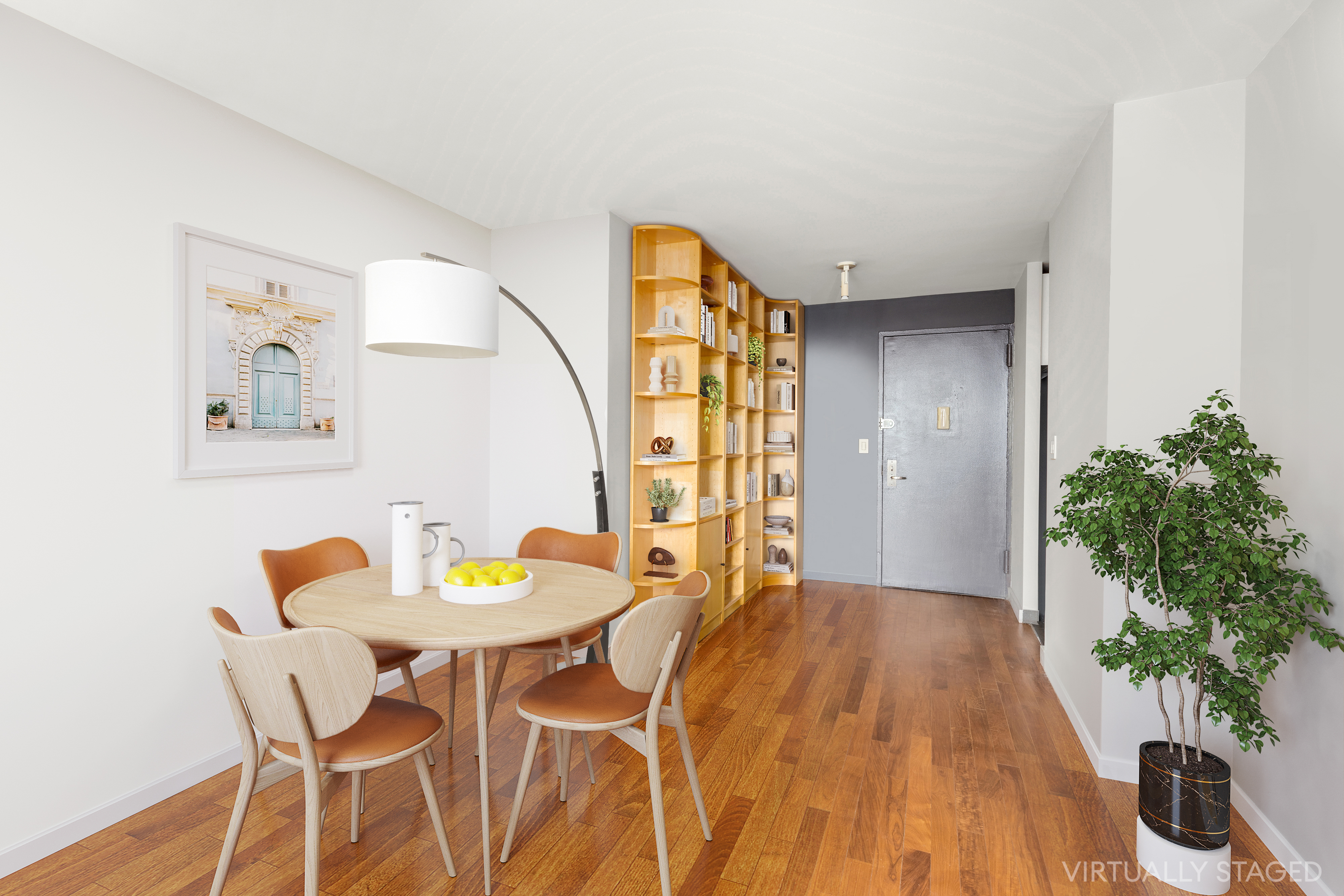 201 East 17th Street, Unit 31E Manhattan, NY 10003 - Photo 2 of 15 a view of a dining room with furniture and wooden floor