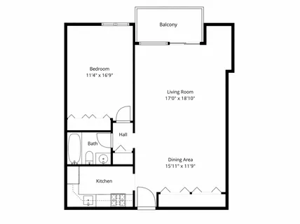 $324,900 | 490 M Street Southwest, Unit 204, Washington, DC 20024
