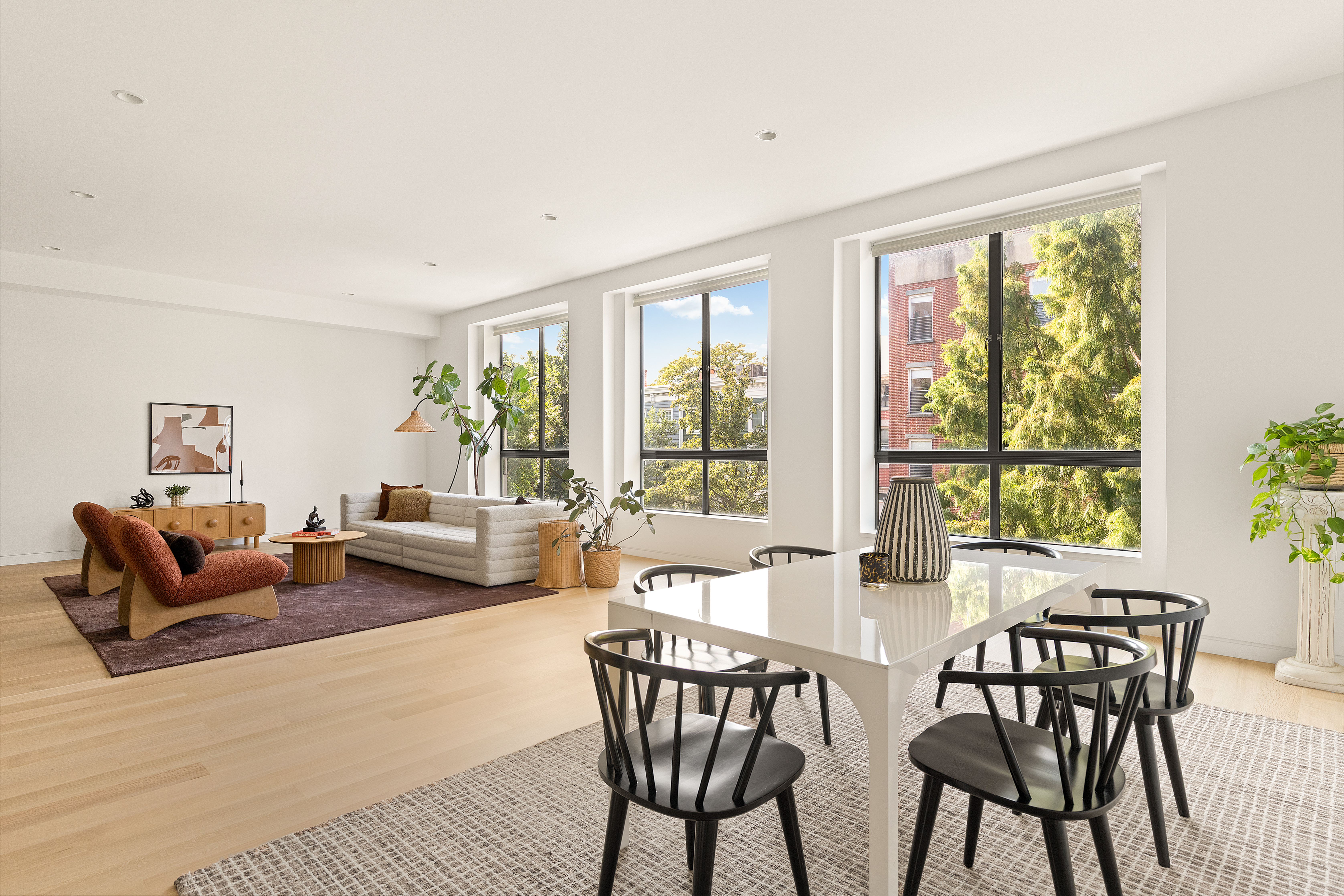 17 Bergen Street, Unit 2 Brooklyn, NY 11201 - Photo 3 of 14 a living room with furniture and a window