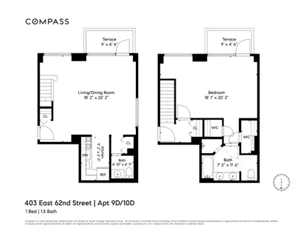 $849,000 | 403 East 62nd Street, Unit 9D | Lenox Hill