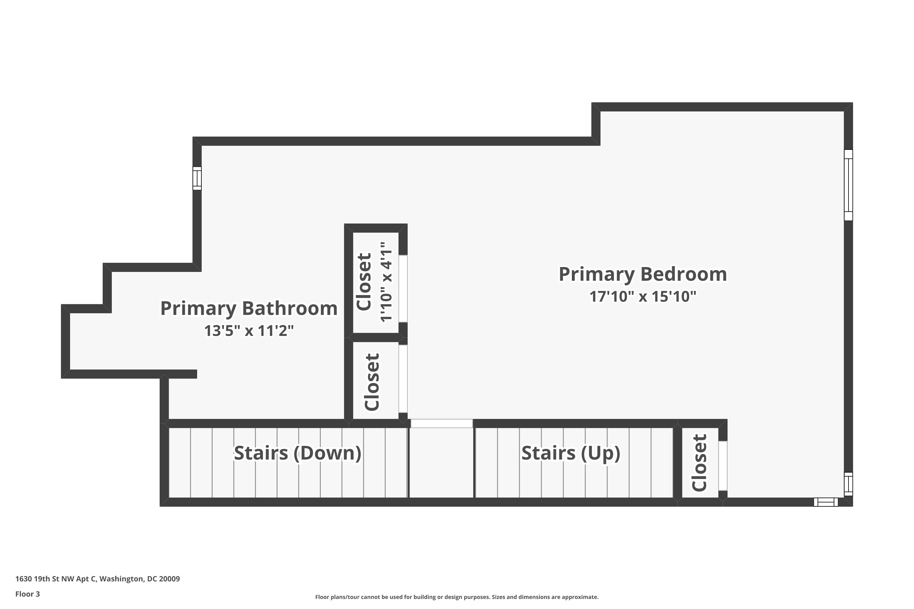 1630 19th Street Northwest, Unit C Washington, DC 20009 - Photo 43 of 45