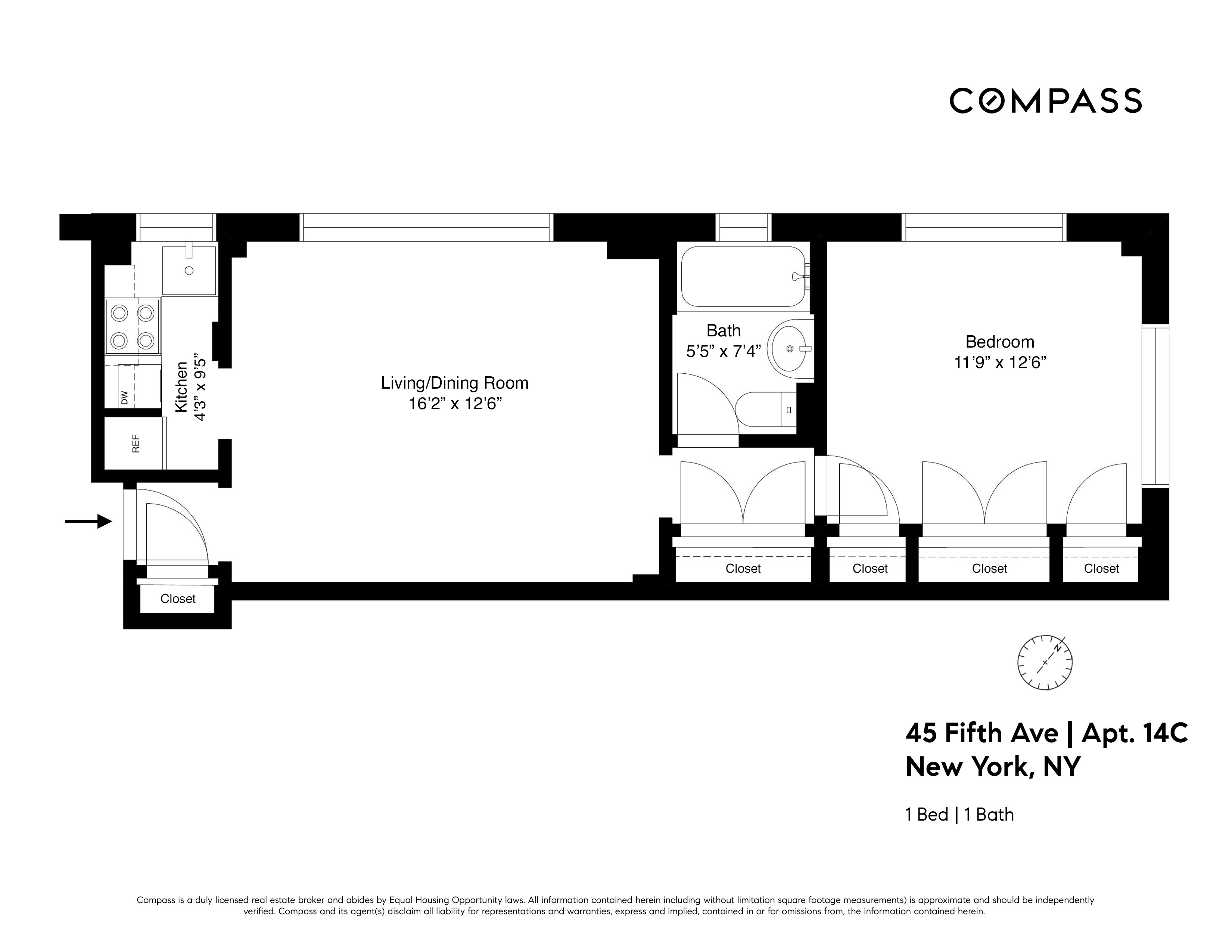 45 5th Avenue, Unit 14C Manhattan, NY 10003 - Photo 11 of 11