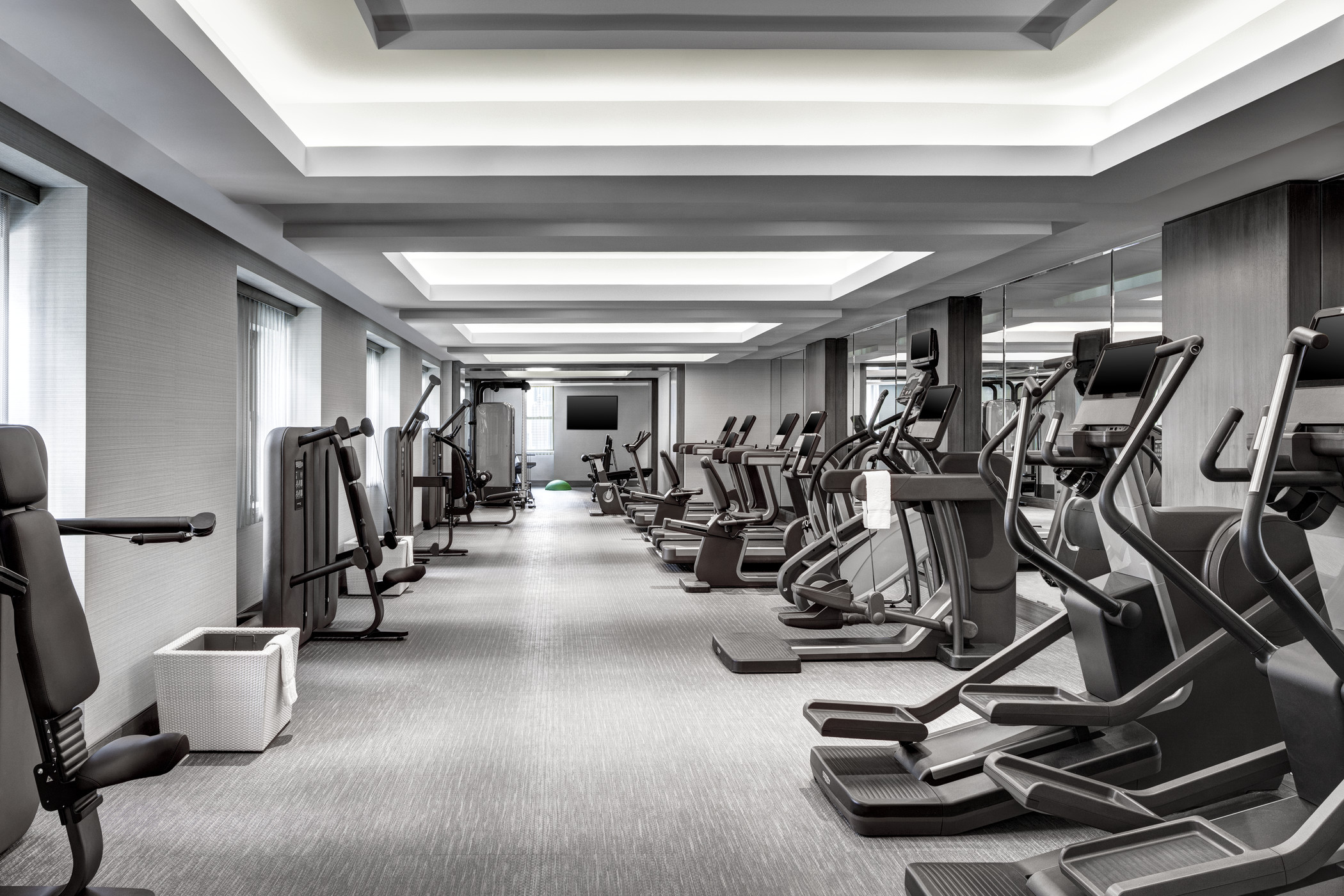 2 East 55th Street, Unit 918W17 Manhattan, NY 10022 - Photo 13 of 14 a view of a room with gym equipment