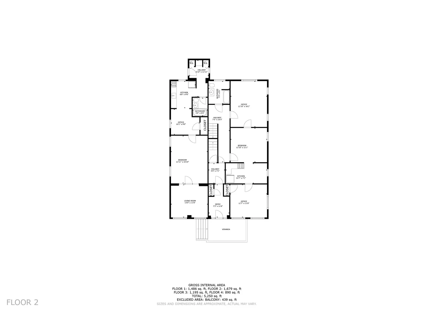 a picture of a bench in a white building