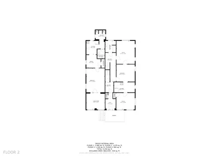 a picture of a bench in a white building