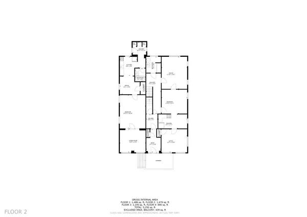 a picture of a bench in a white building