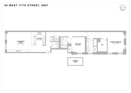 $2,795,000 | 55 West 17th Street, Unit 901 | Flatiron