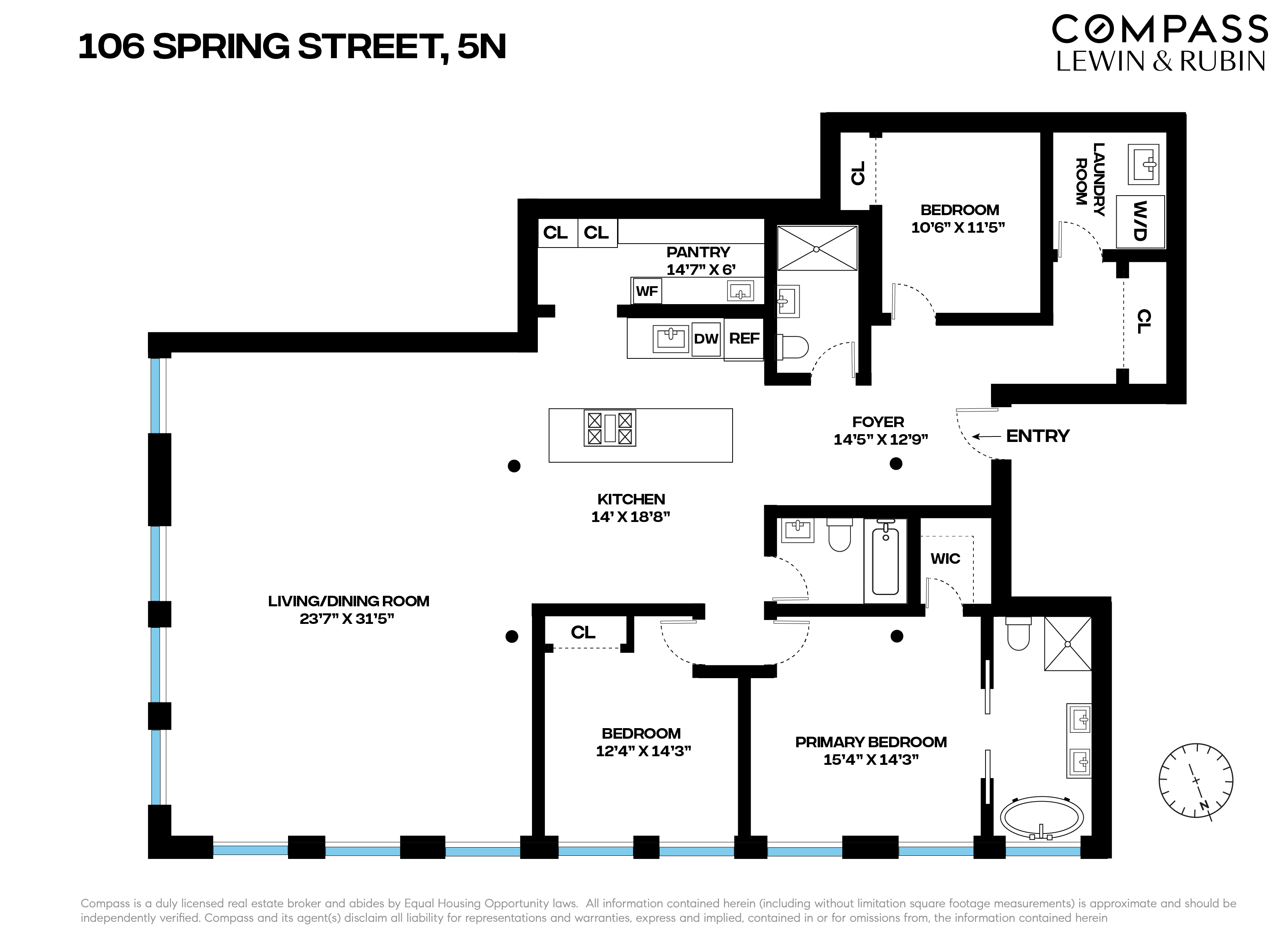 106 Spring Street, Unit 5N Manhattan, NY 10012 - Photo 15 of 15
