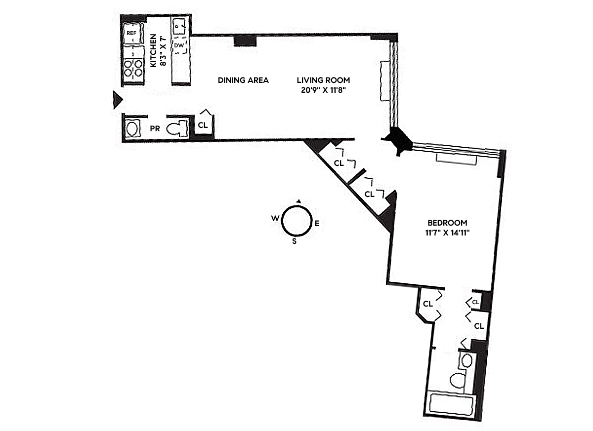 377 Rector Place, Unit 5F Manhattan, NY 10280 - Photo 8 of 8 Gallery Image 8