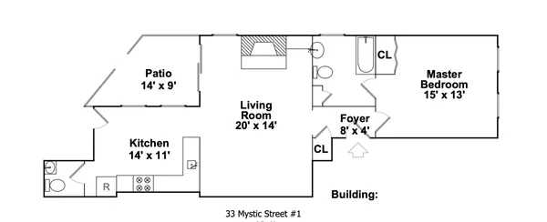 $769,000 | Mystic Street, Charlestown, MA 02129