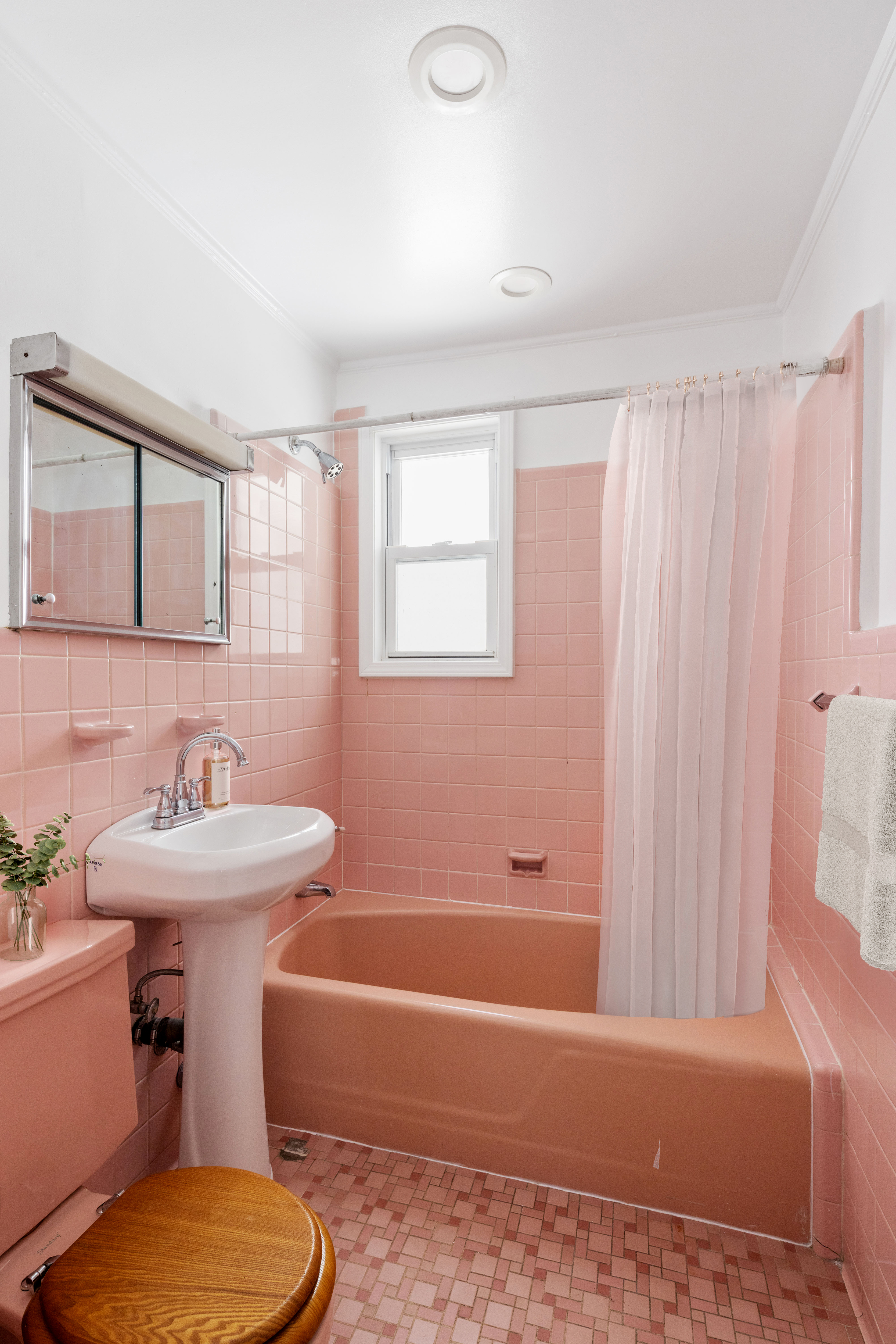 61 Norman Avenue Brooklyn, NY 11222 - Photo 16 of 22 a bathroom with a sink toilet and shower
