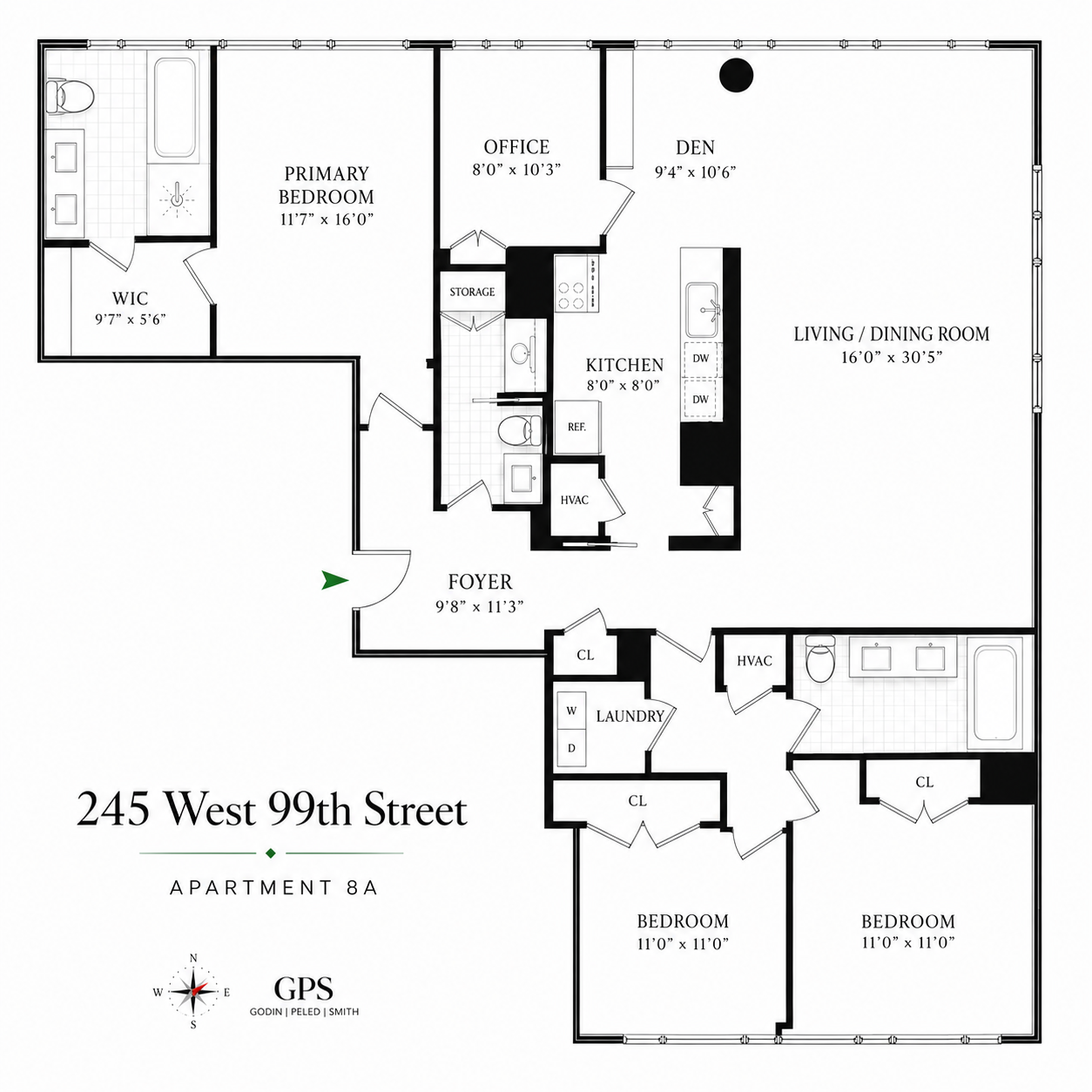 245 West 99th Street, Unit 8A Manhattan, NY 10025 - Photo 12 of 12