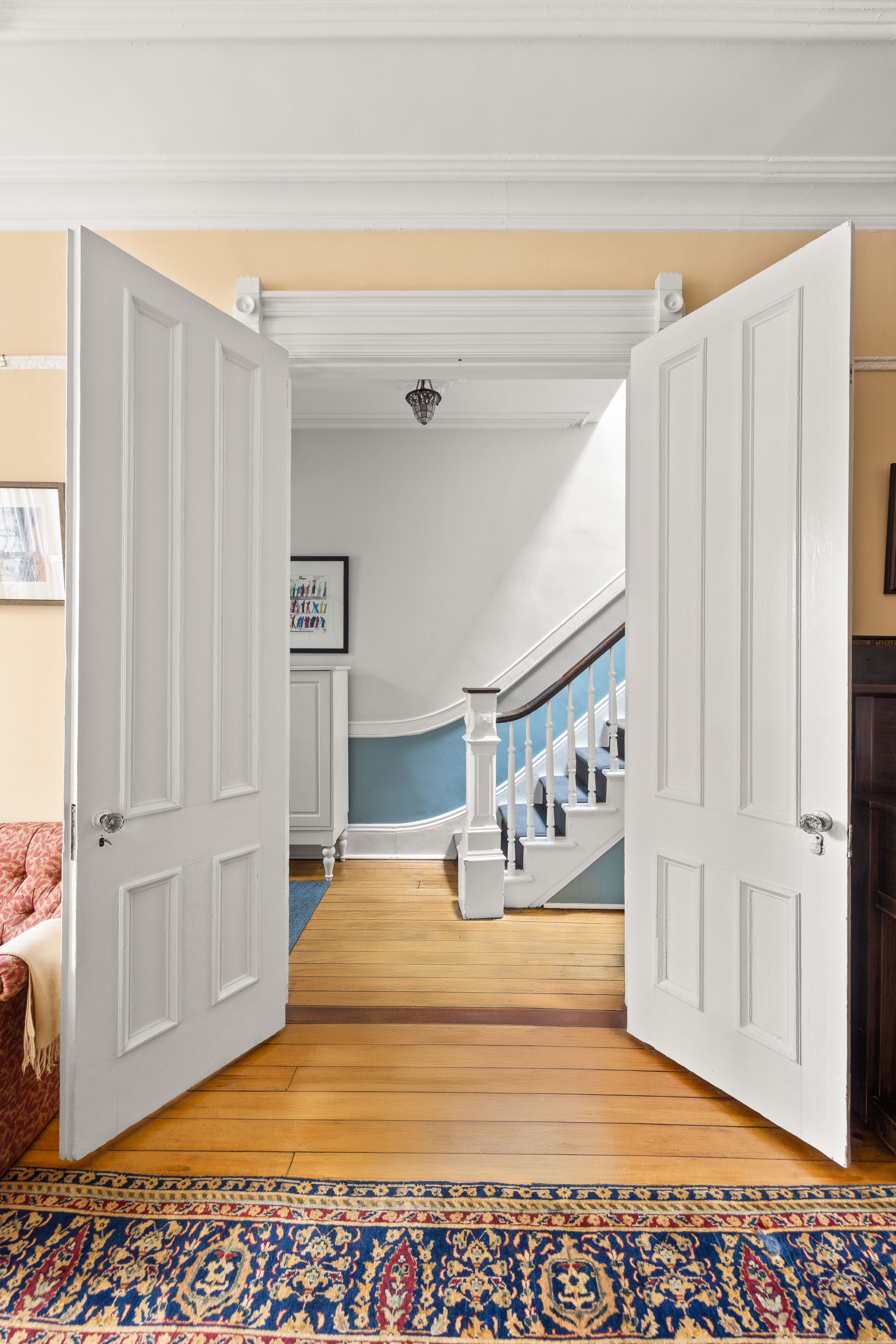 482 11th Street Brooklyn, NY 11215 - Photo 2 of 24 a view of a bedroom with wooden floor and door