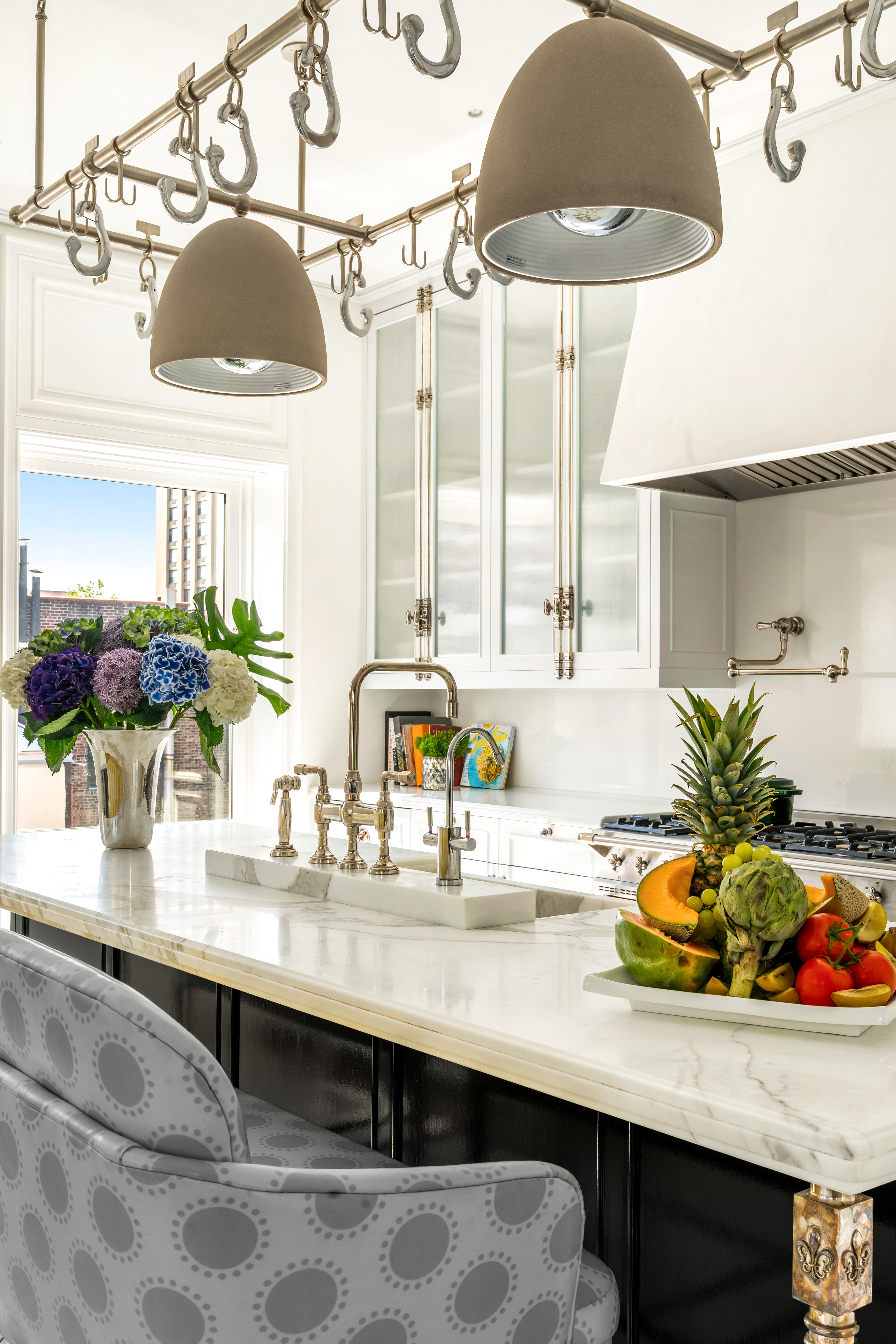 78 Irving Place, Unit PH Manhattan, NY 10003 - Photo 6 of 27 a kitchen with a sink a counter and cabinets