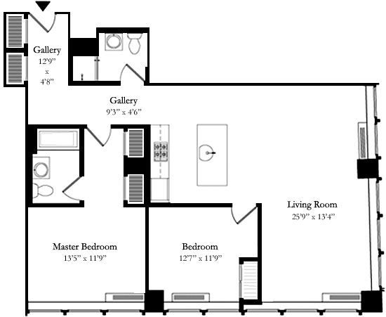 $1,285,000 | 90 William Street, Unit 3B | Financial District
