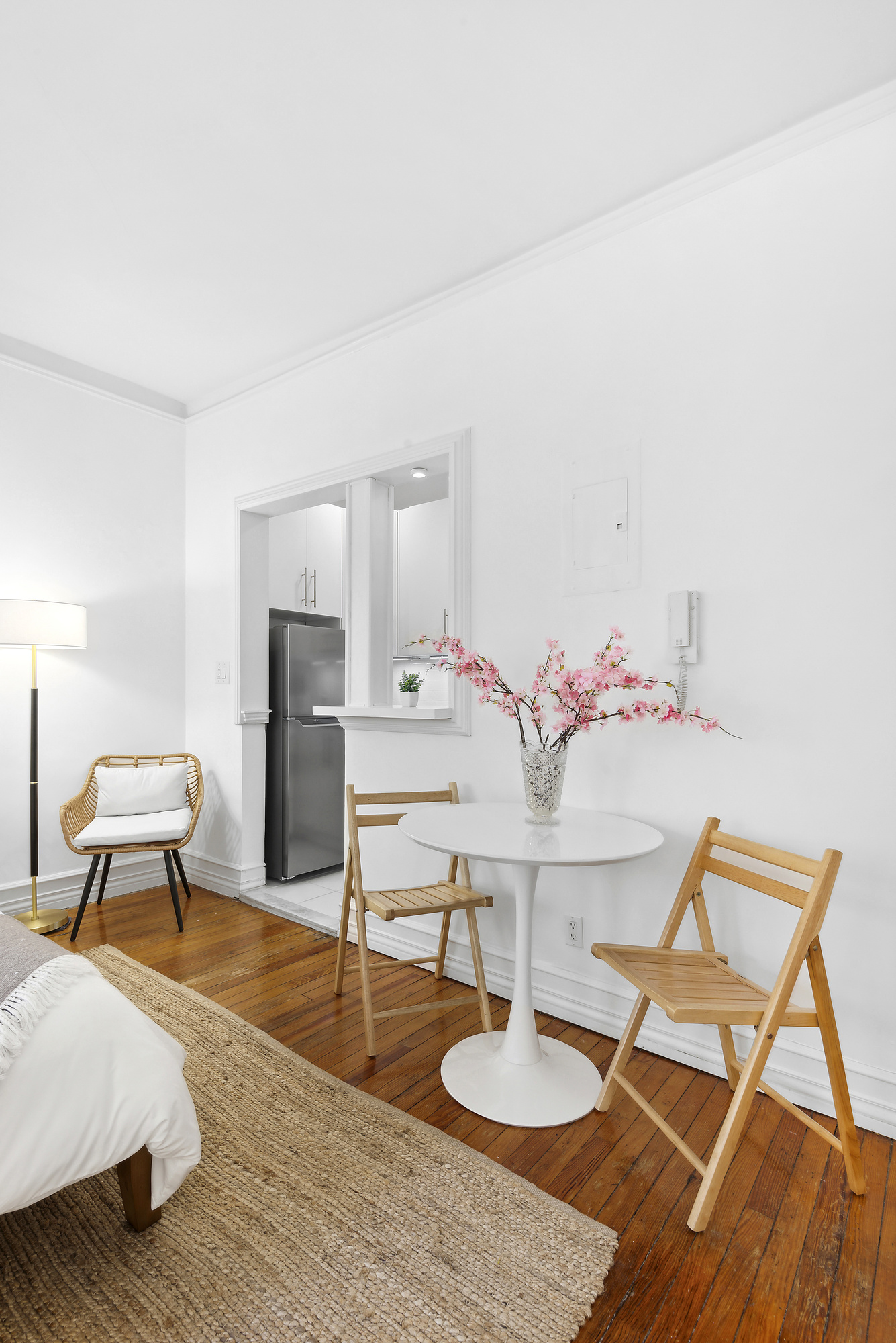 293 Riverside Drive, Unit 5B Manhattan, NY 10025 - Photo 4 of 10 a living room with furniture and a table