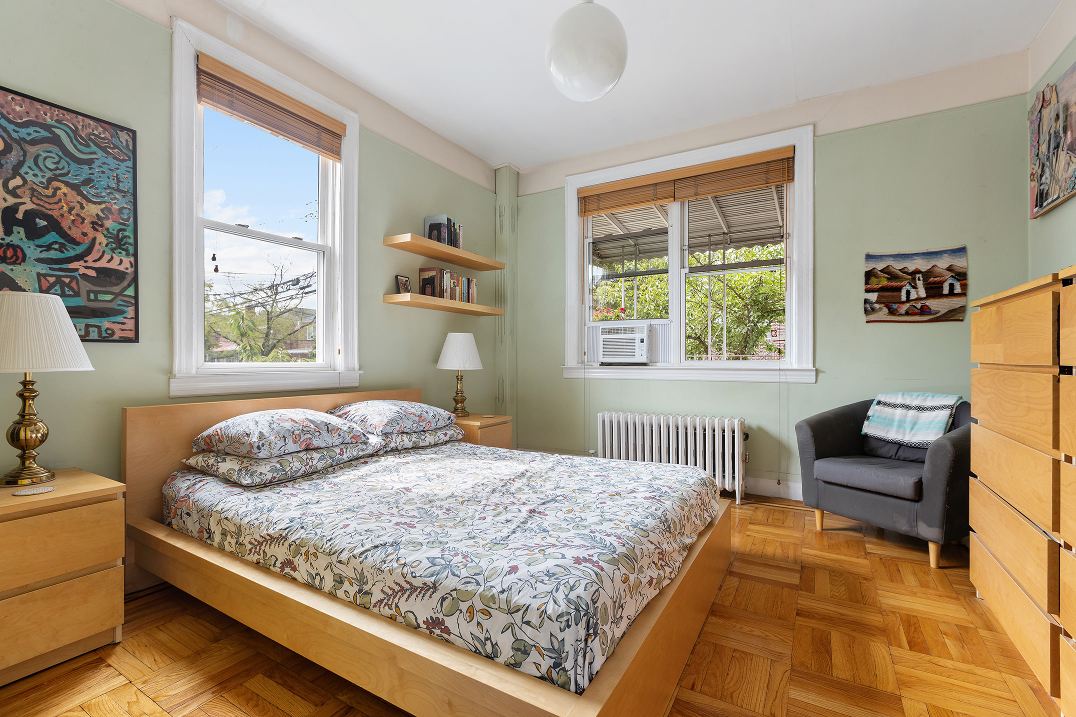 2536 Lurting Avenue Bronx, NY 10469 - Photo 9 of 27 a bedroom with a bed and a window