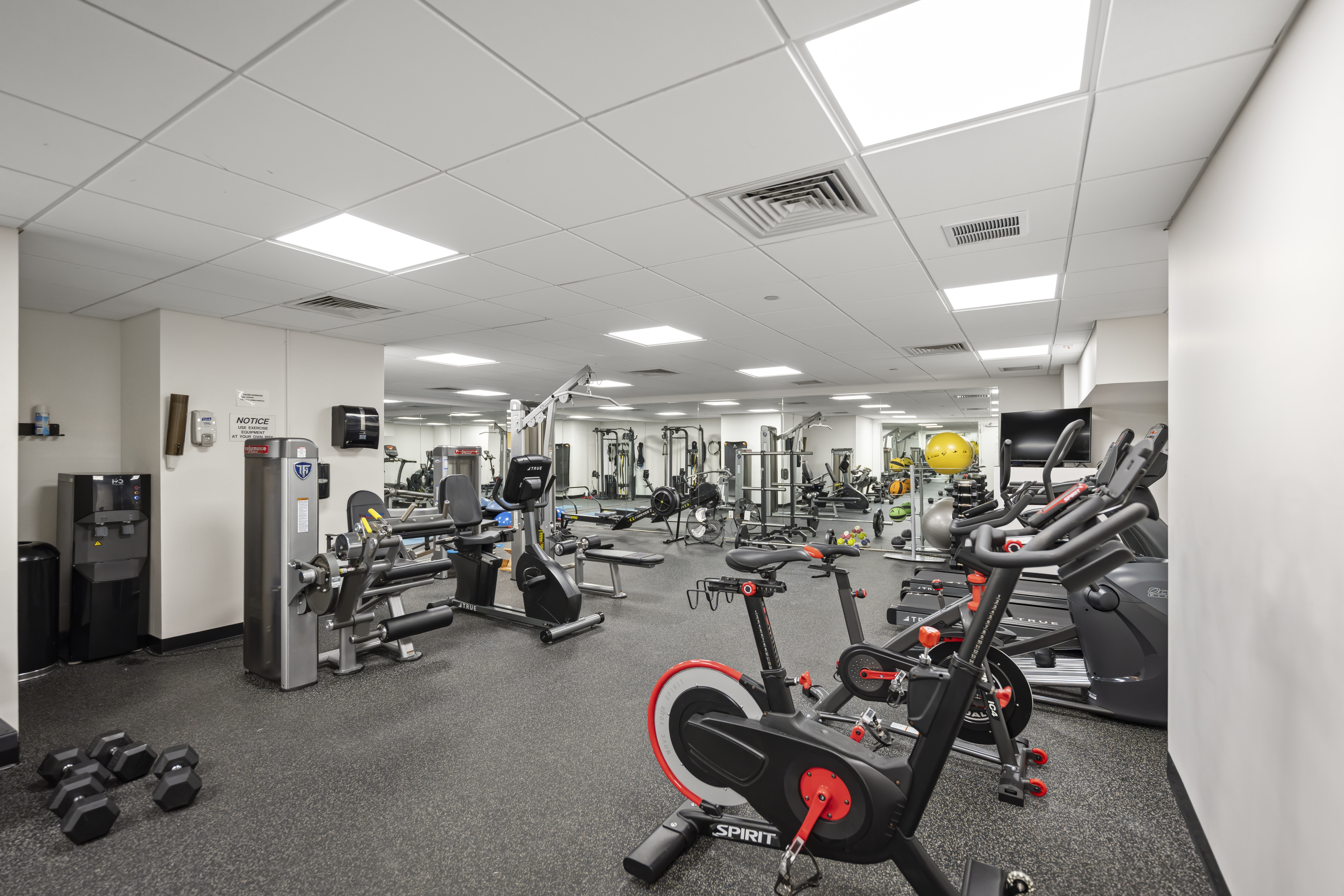 60 West 20th Street, Unit 2F Manhattan, NY 10011 - Photo 18 of 21 a view of a room with gym equipment