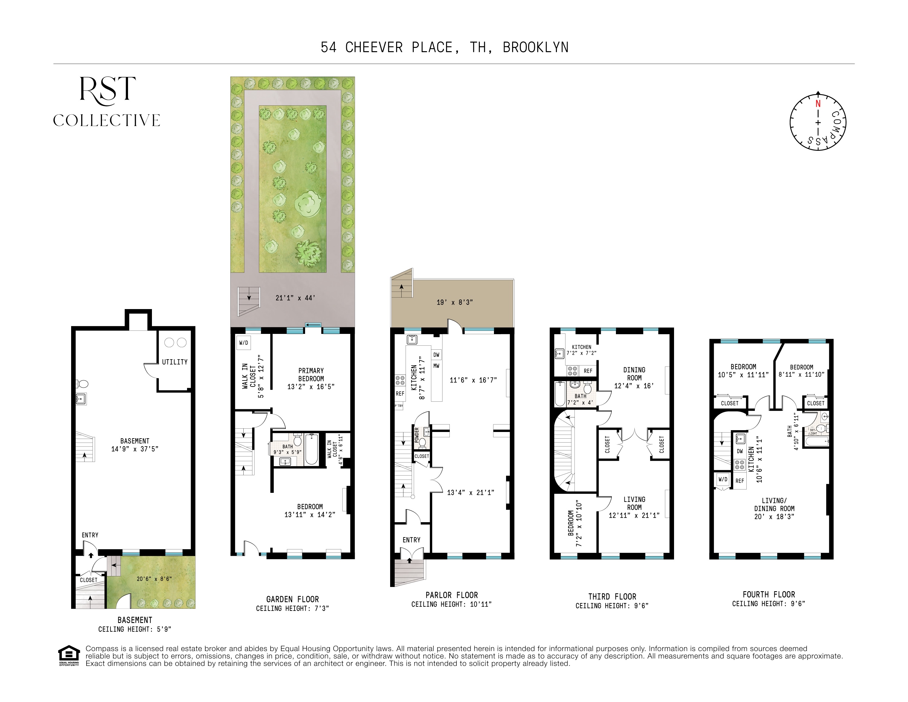 54 Cheever Place Brooklyn, NY 11231 - Photo 25 of 25 a black and white photo of a living room