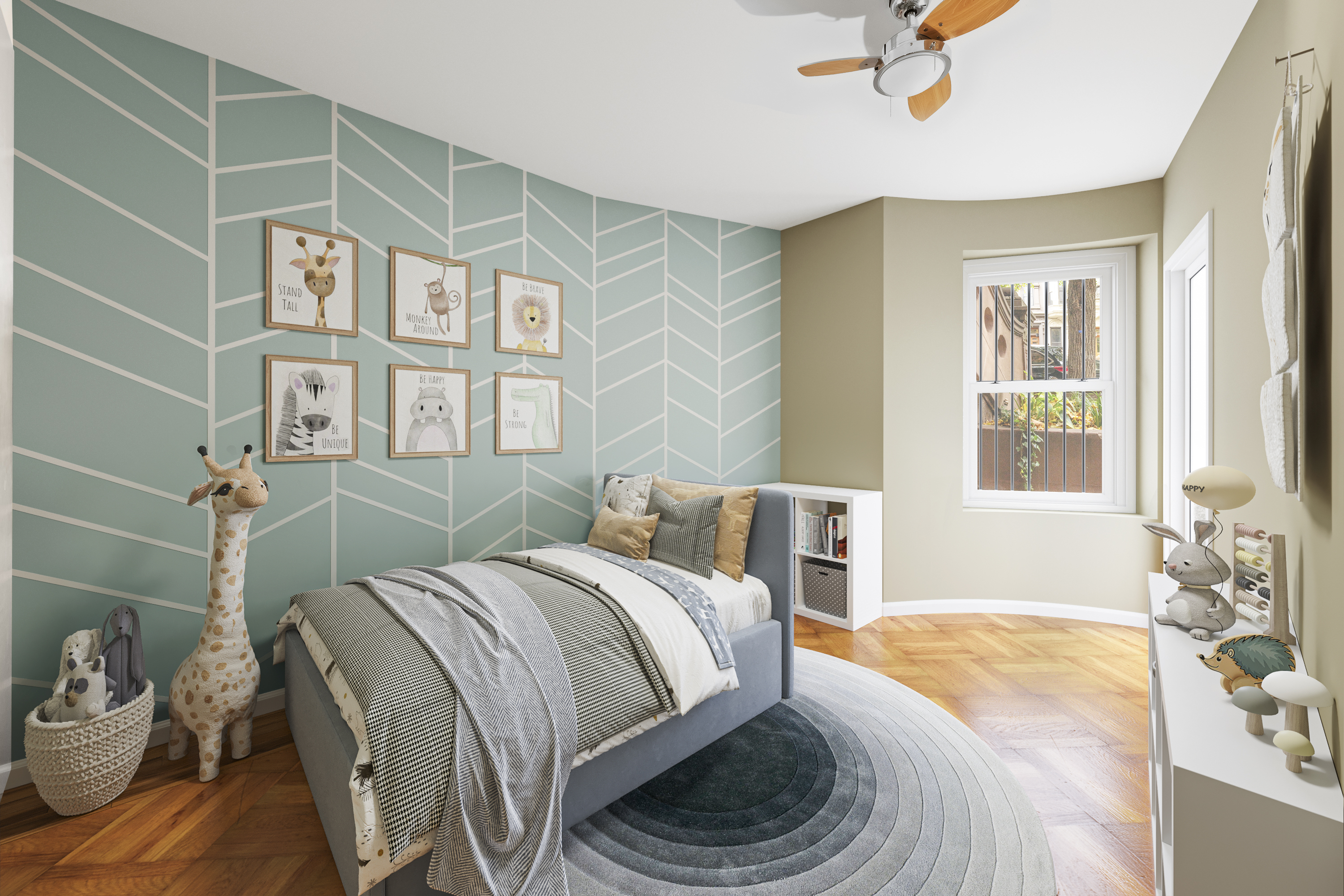 61 West 88th Street, Unit 1B/F Manhattan, NY 10024 - Photo 9 of 12 a bedroom with a bed and a window