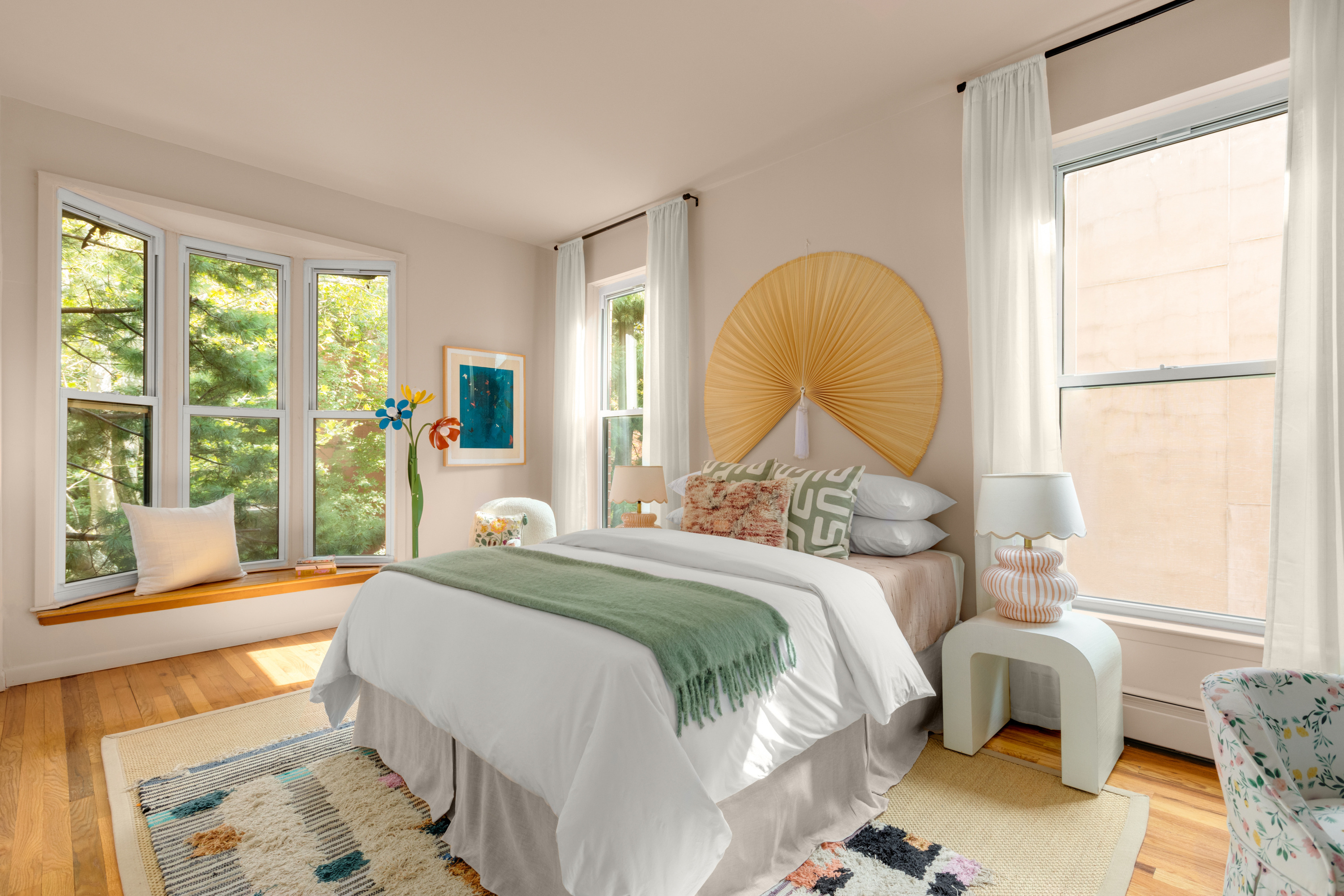 238 Clinton Street, Unit DE Brooklyn, NY 11201 - Photo 11 of 19 a bedroom with a bed and a window