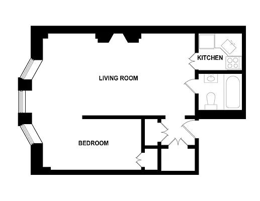 122 West 80th Street, Unit 3F Manhattan, NY 10024 - Photo 15 of 15 a picture of a park with furniture and a painting