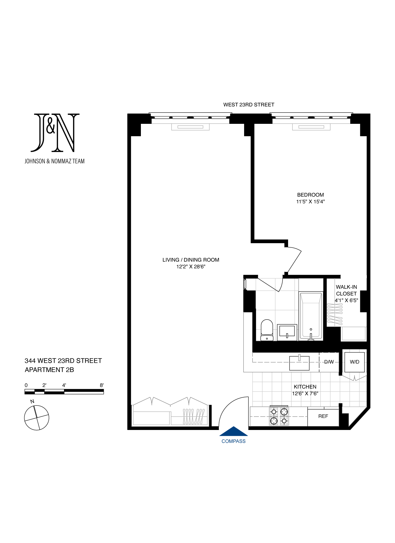 344 West 23rd Street, Unit 2B Manhattan, NY 10011 - Photo 8 of 8 Gallery Image 8
