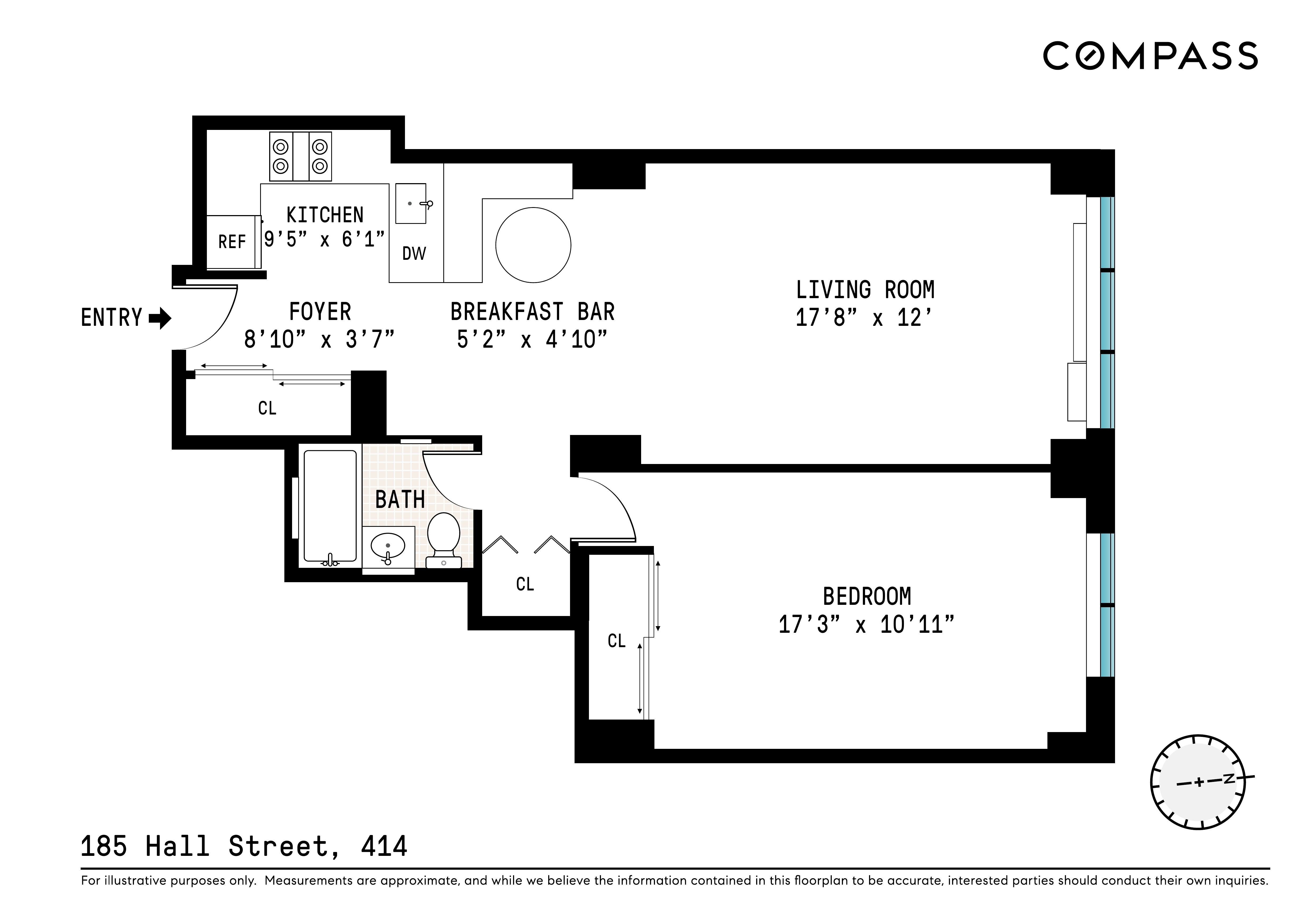 185 Hall Street, Unit 414 Brooklyn, NY 11205 - Photo 8 of 8