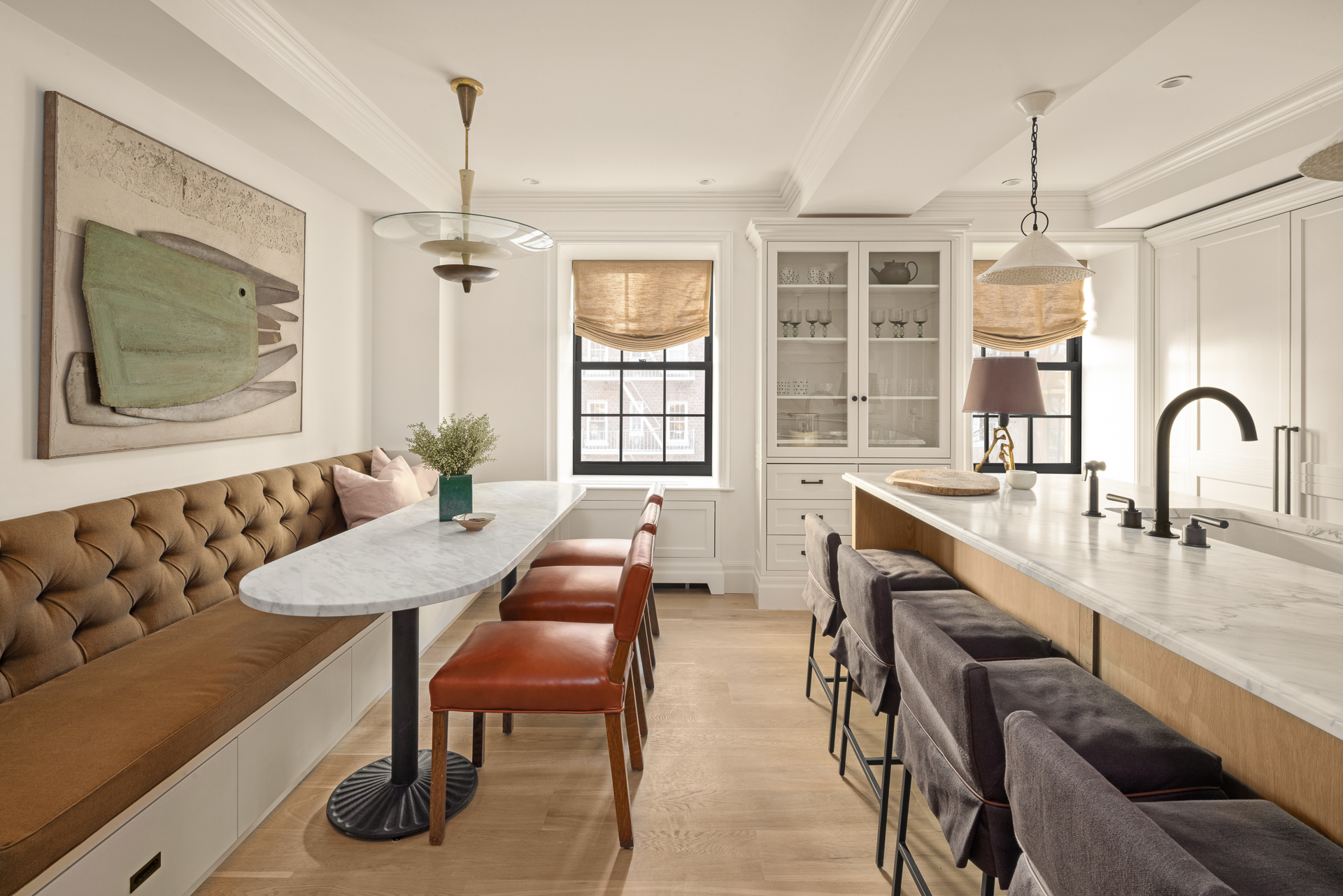 118 West 13th Street, Unit 4 Manhattan, NY 10011 - Photo 10 of 21 a dining room with furniture and window