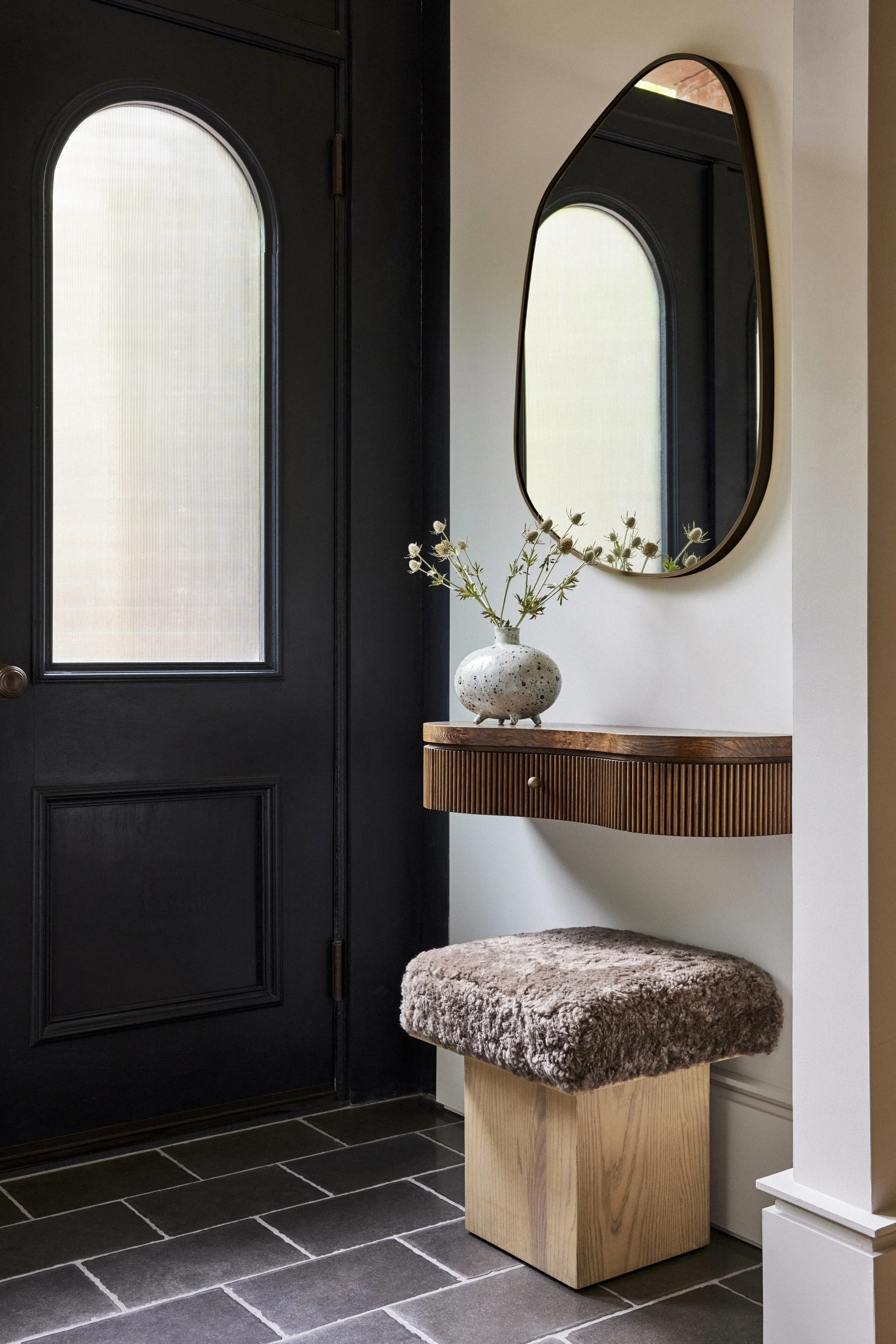 479 Henry Street Brooklyn, NY 11231 - Photo 12 of 30 a room with a fireplace and mirror