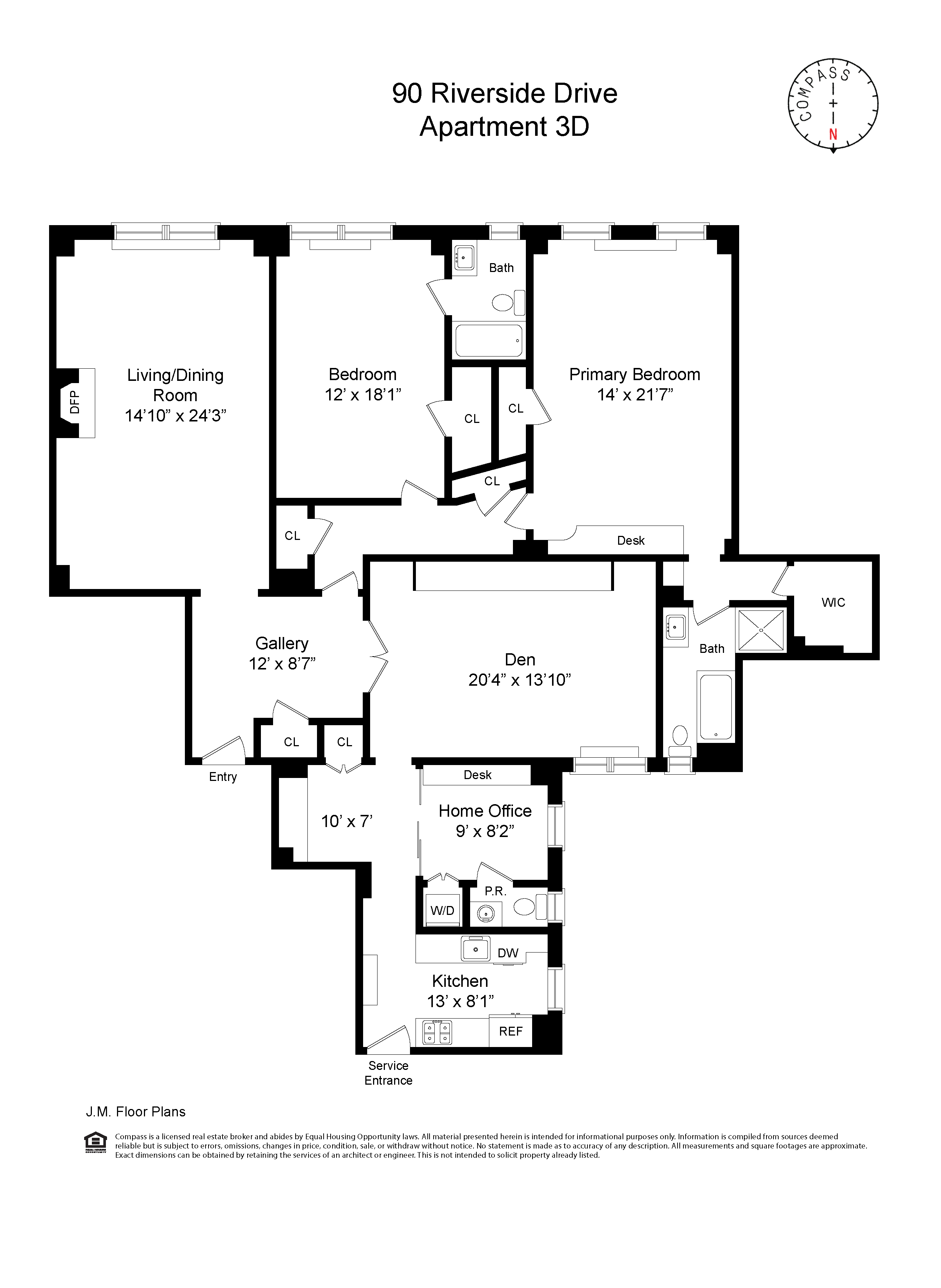 90 Riverside Drive, Unit 3D Manhattan, NY 10024 - Photo 16 of 16 Gallery Image 16