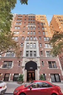 a front view of a building