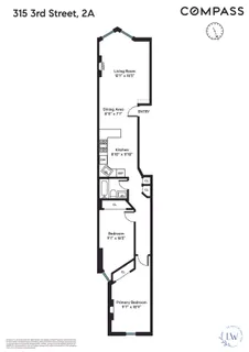 $1,150,000 | 315 3rd Street, Unit 2A | Park Slope