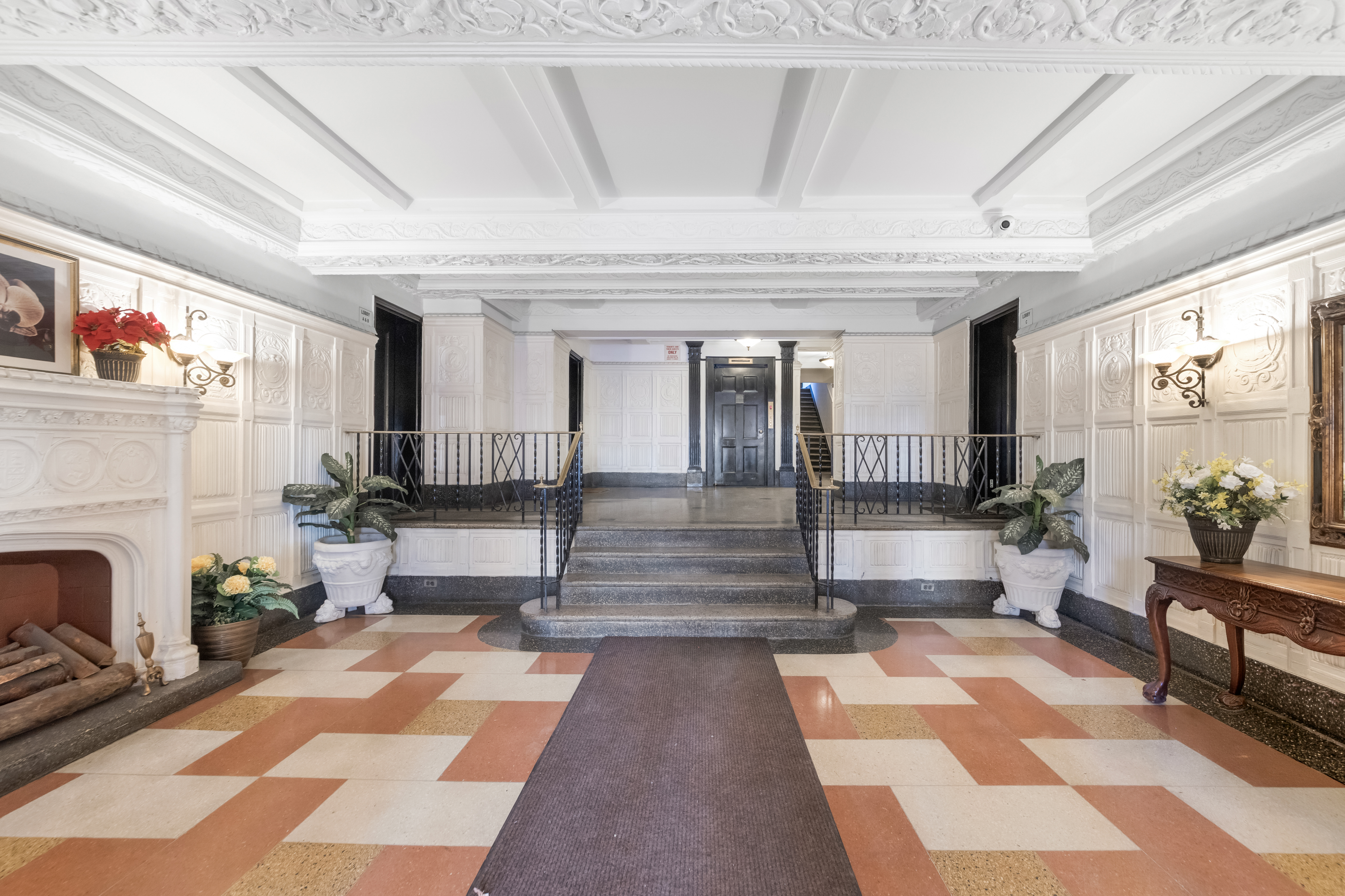 3220 Avenue H, Unit 6N Brooklyn, NY 11210 - Photo 7 of 9 a lobby with furniture and a fireplace
