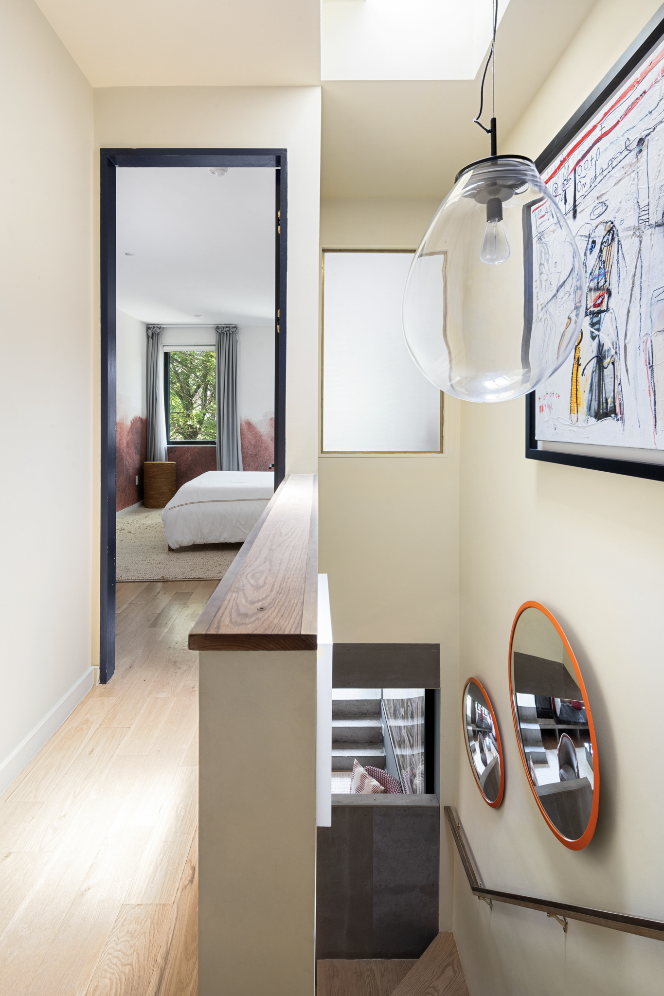 512 Lorimer Street Brooklyn, NY 11211 - Photo 19 of 22 a living room with furniture and a wooden floor