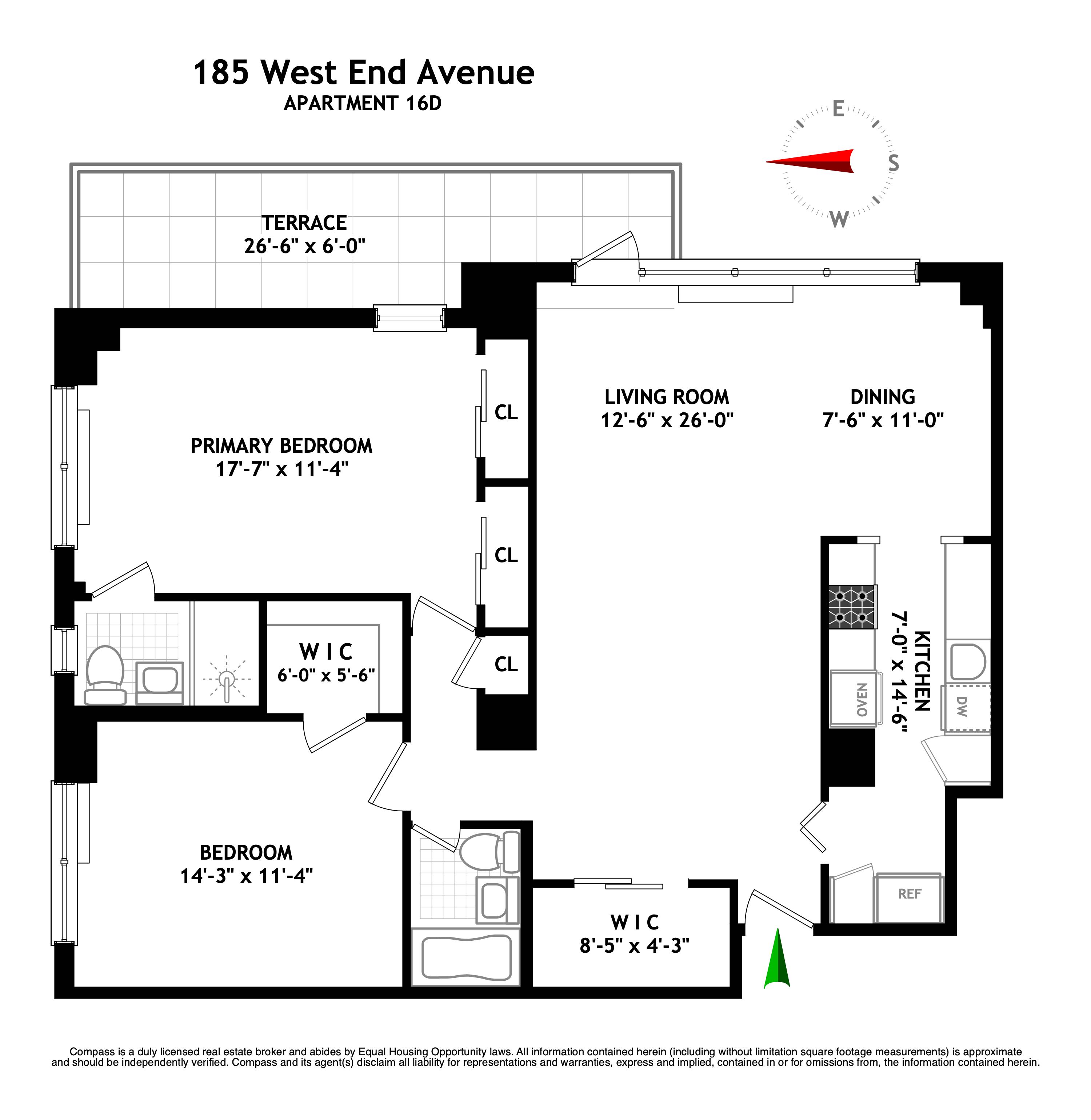 185 West End Avenue, Unit 16D Manhattan, NY 10023 - Photo 11 of 11 unknown