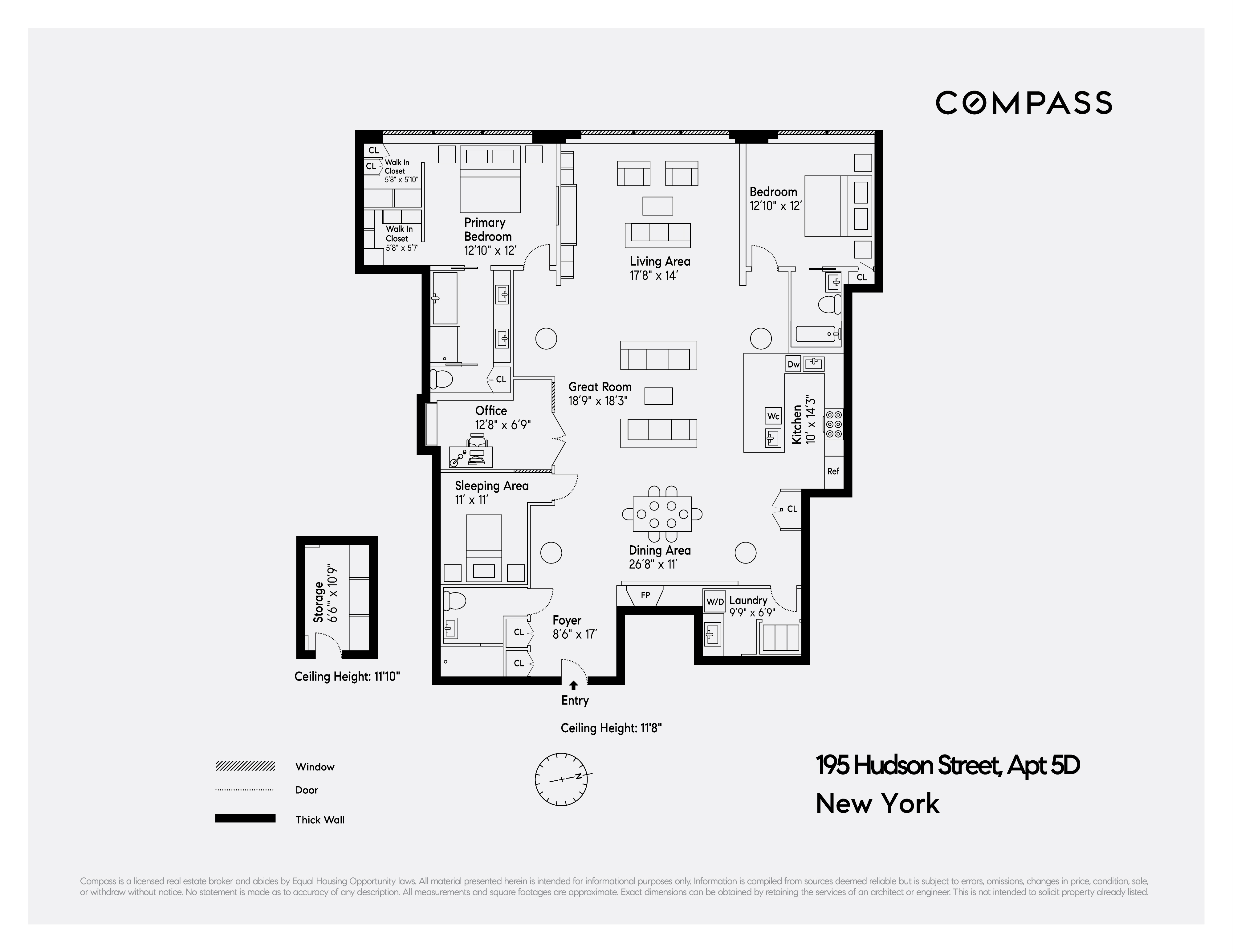 195 Hudson Street, Unit 5D Manhattan, NY 10013 - Photo 20 of 21