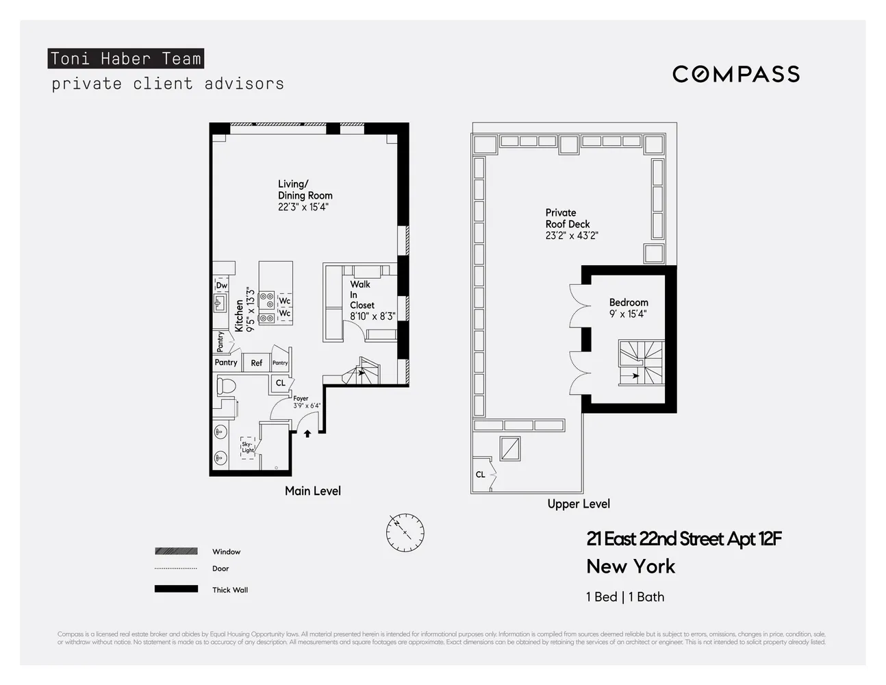 $2,295,000 | 21 East 22nd Street, Unit PH12F | Flatiron