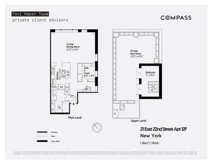 $2,295,000 | 21 East 22nd Street, Unit PH12F | Flatiron