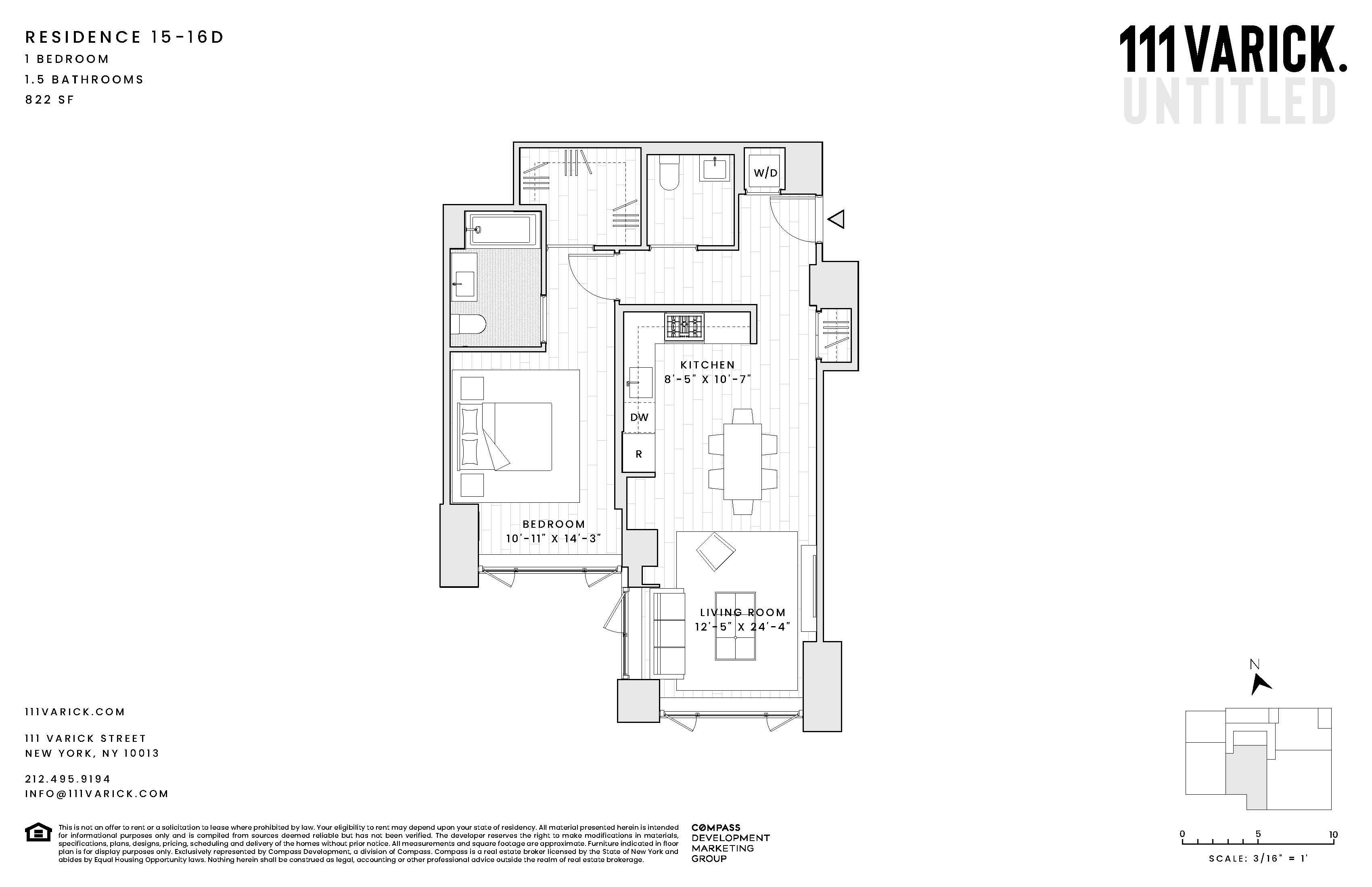 111 Varick Street, Unit 16D Manhattan, NY 10013 - Photo 13 of 13