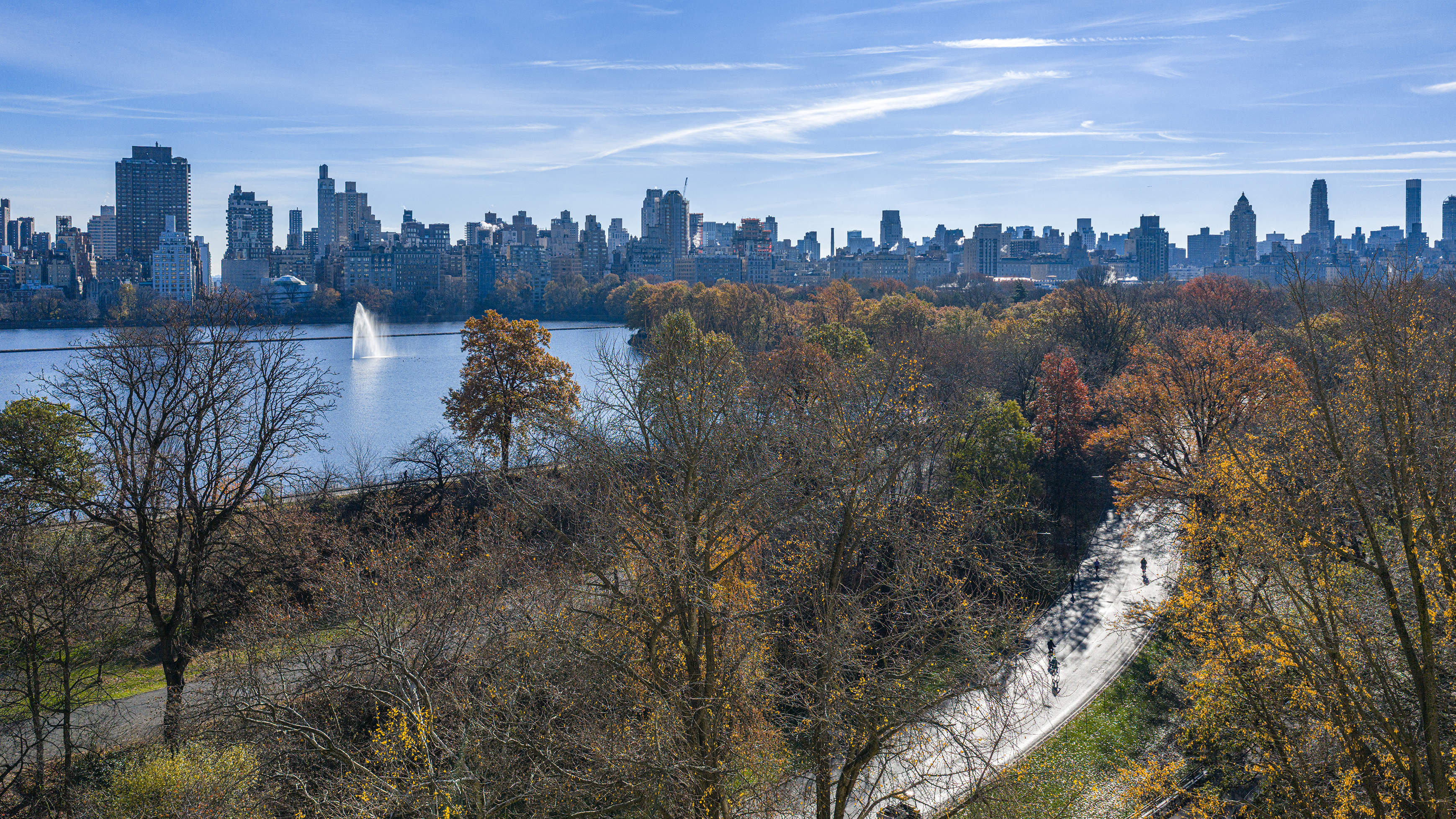 279 Central Park West, Unit 8BC Manhattan, NY 10024 - Photo 5 of 20 an aerial view of a city
