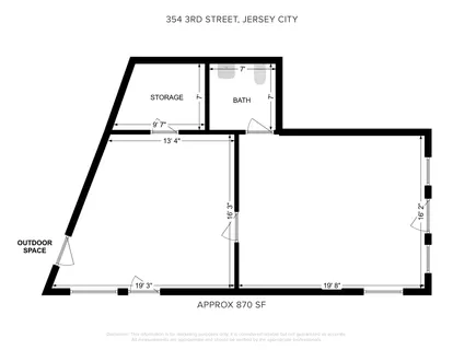 $425,000 | 354 3rd Street, Jersey City, NJ 07302