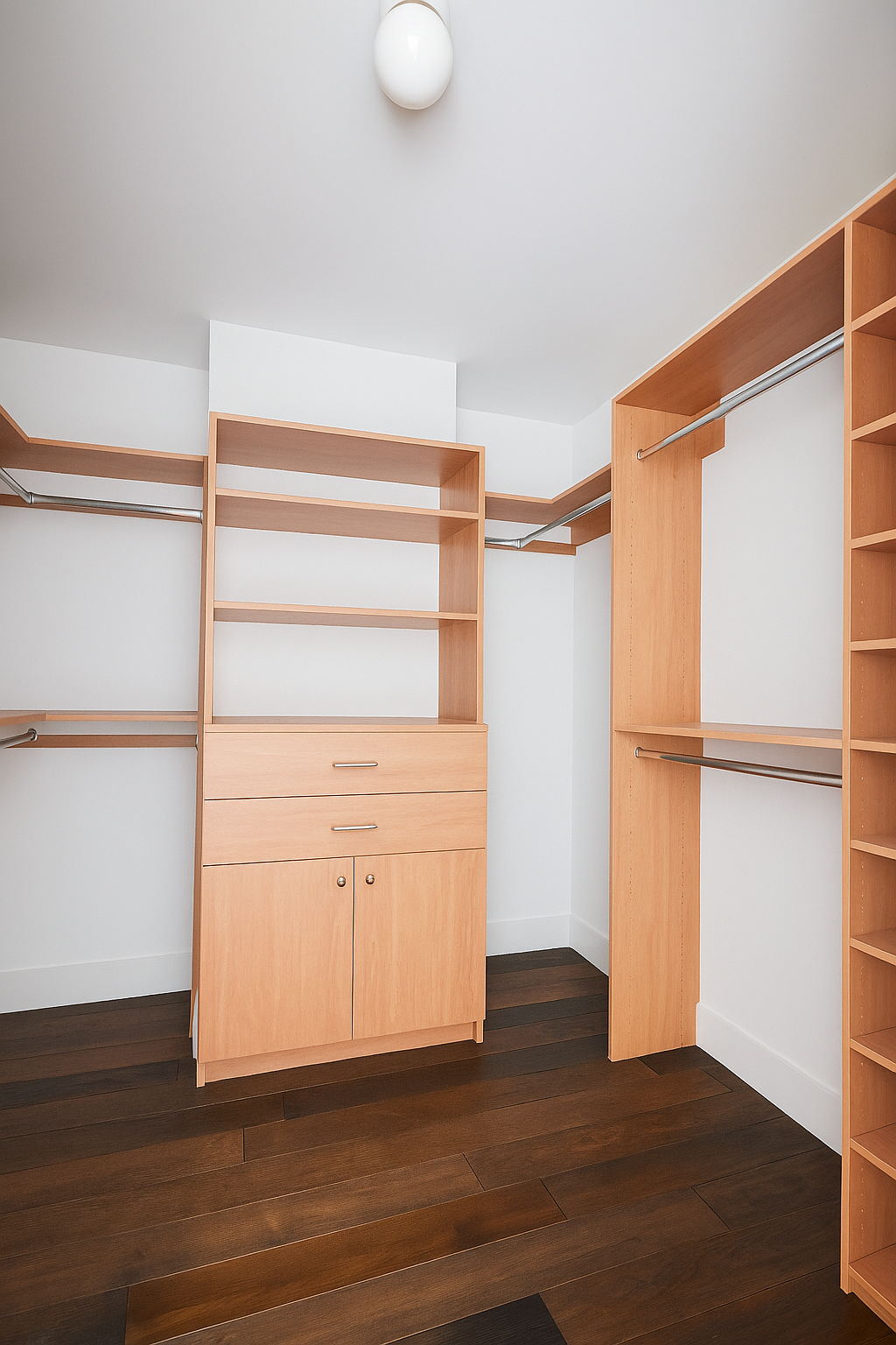 505 Greenwich Street, Unit 14A Manhattan, NY 10013 - Photo 13 of 20 an empty room with wooden floor