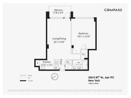 $799,000 | 245 East 87th Street, Unit 17C | Upper East Side