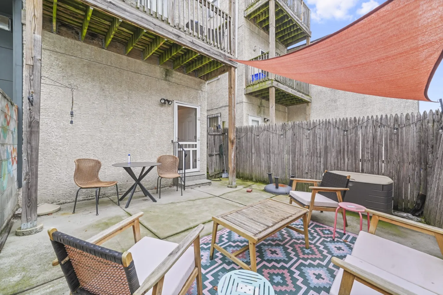 a bathroom with a toilet sink and vanity