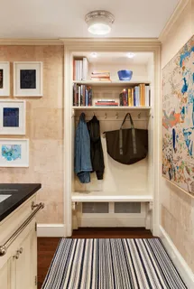 a view of a kitchen from a living room