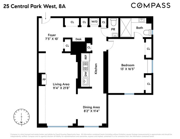 25 Central Park West, Unit 8A Manhattan, NY 10023 - Photo 11 of 11